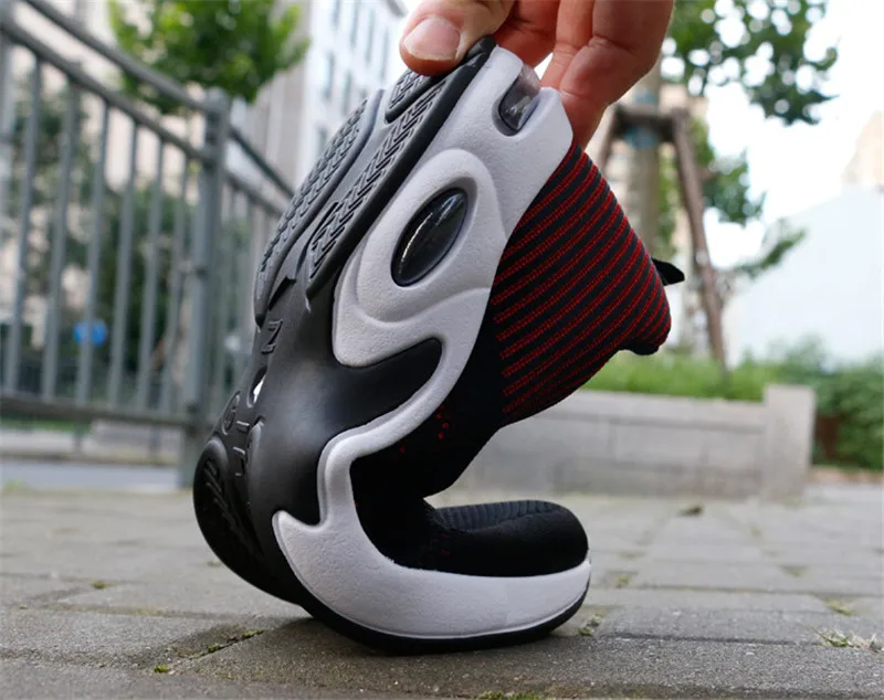 

Men Sneakers Air Cushion Outdoor Walking Shoes 2021 Summer Breathable Sport Running Shoes Low Top Soft Casual Sneakers Size 44