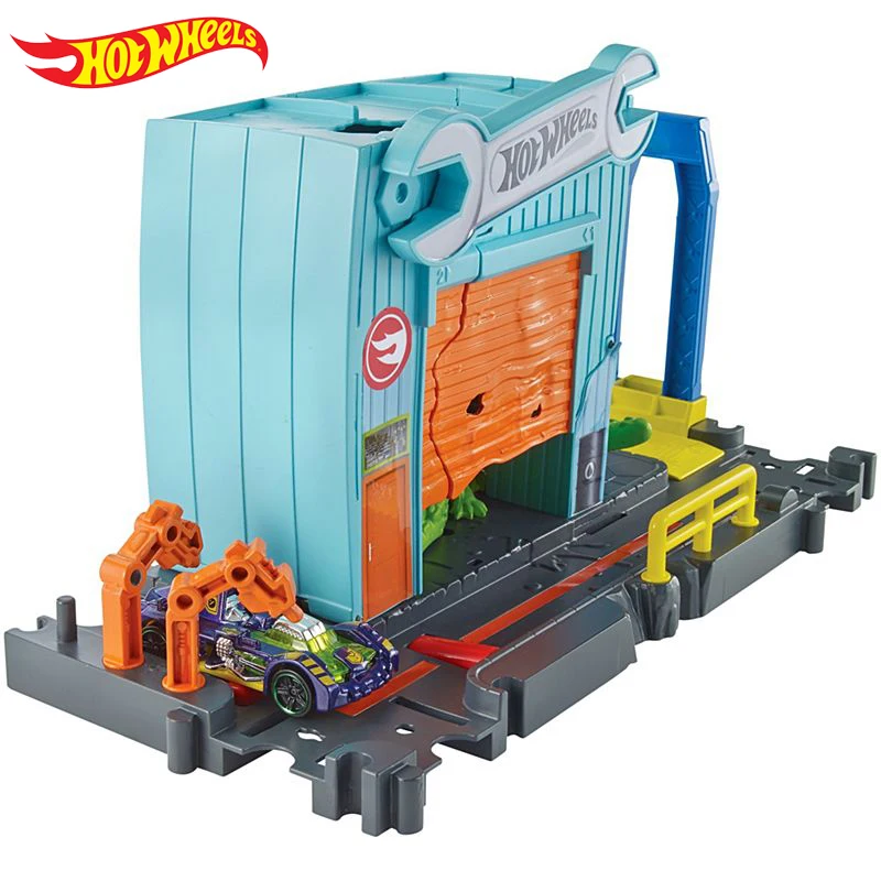 Новинка 2018 игровой набор Hotwheels Launch Challenge детская пластиковая металлическая