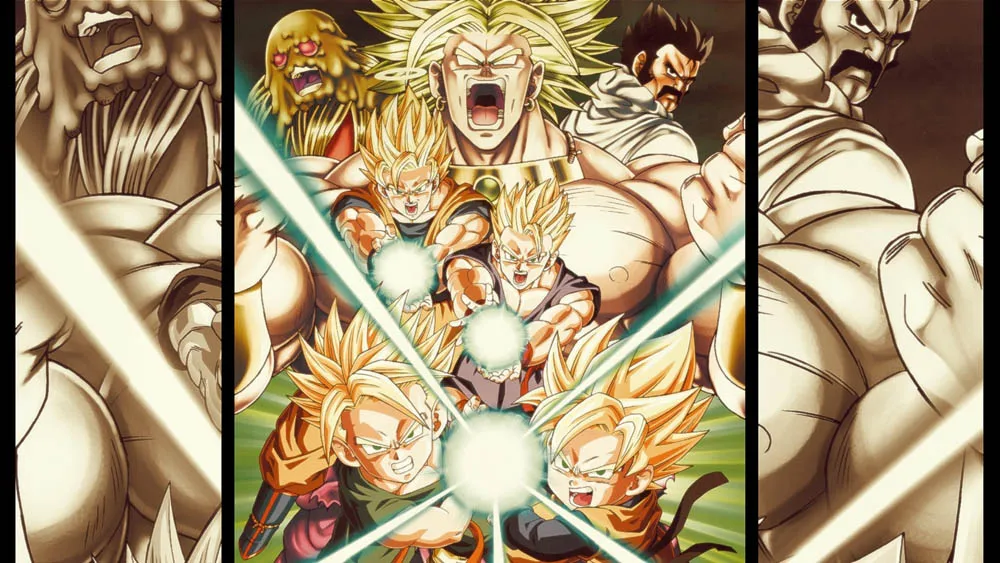 Драконий шар супер обои японского аниме 3D настенная Goku фото обои для детской спальни диван ТВ фон рулоны - Цвет: Синий