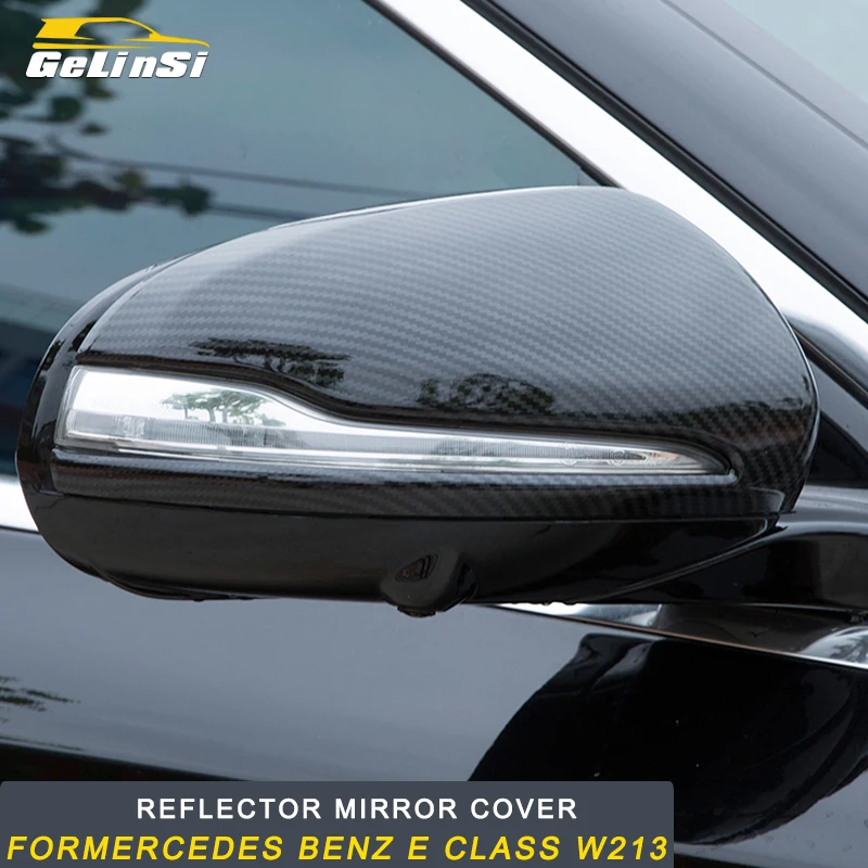 Gelinsi для Mercedes Benz E Class W213 2017-2019 Авто Накладка на зеркало заднего вида автомобиля