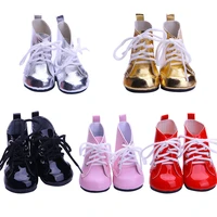 mini doll boots shoes sneakers for 18inch american43cm reborn new born baby generation doll clothes accessories girl diy toys