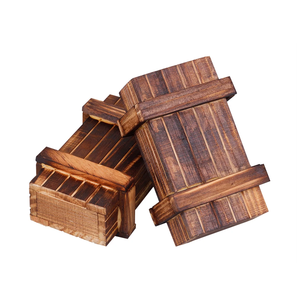 Новый деревянный ящик-головоломка с секретным деревянным ящиком волшебный отсек