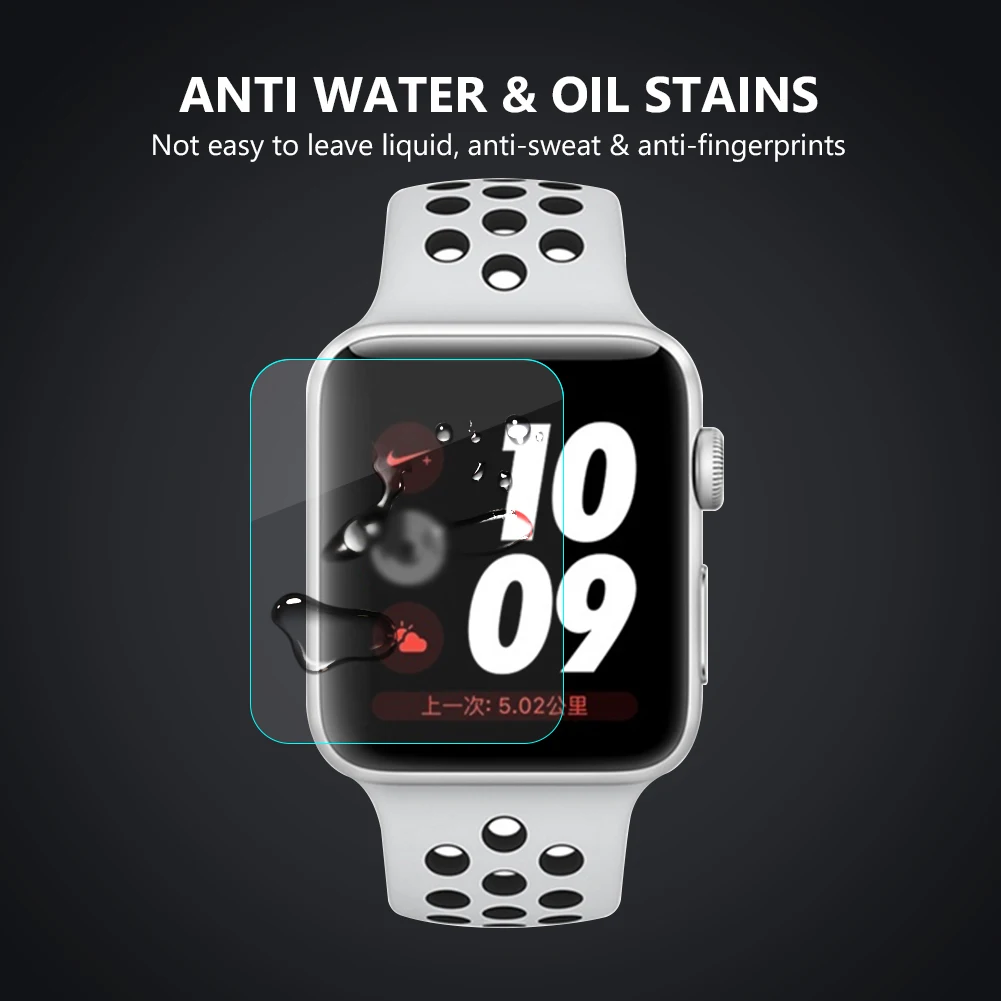 

1/2/3 9H 2.5D Tempered Glass Apple iWatch Series Screen Protector 42mm For Smart Watch Premium Screen Protector Film