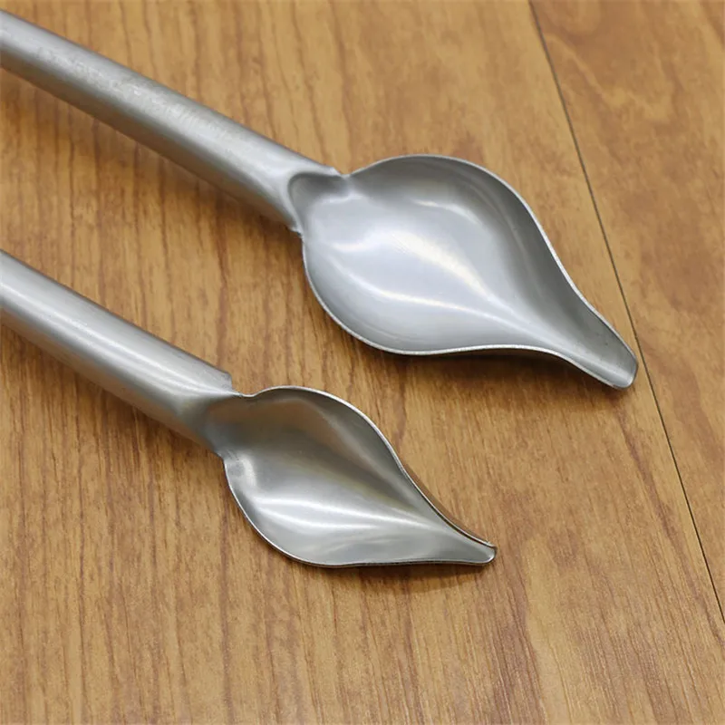 2 Pack DIY Stainless Steel Chocolate Spoon Cut Flower Decoration Pastry Tools Pencil Writing small spoon | Дом и сад