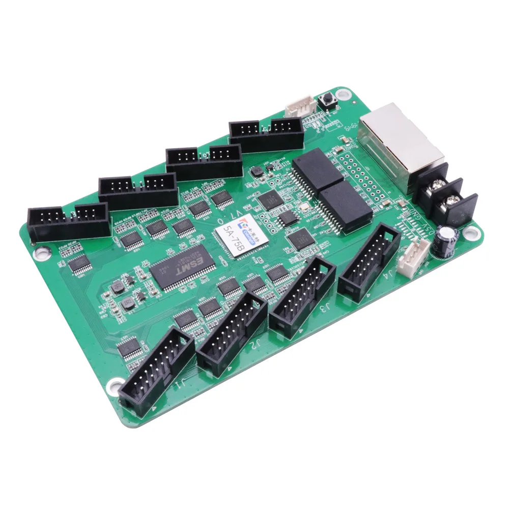 Цветной свет 5A 75B светодиодный дисплей приемник для синхронного полноцветного