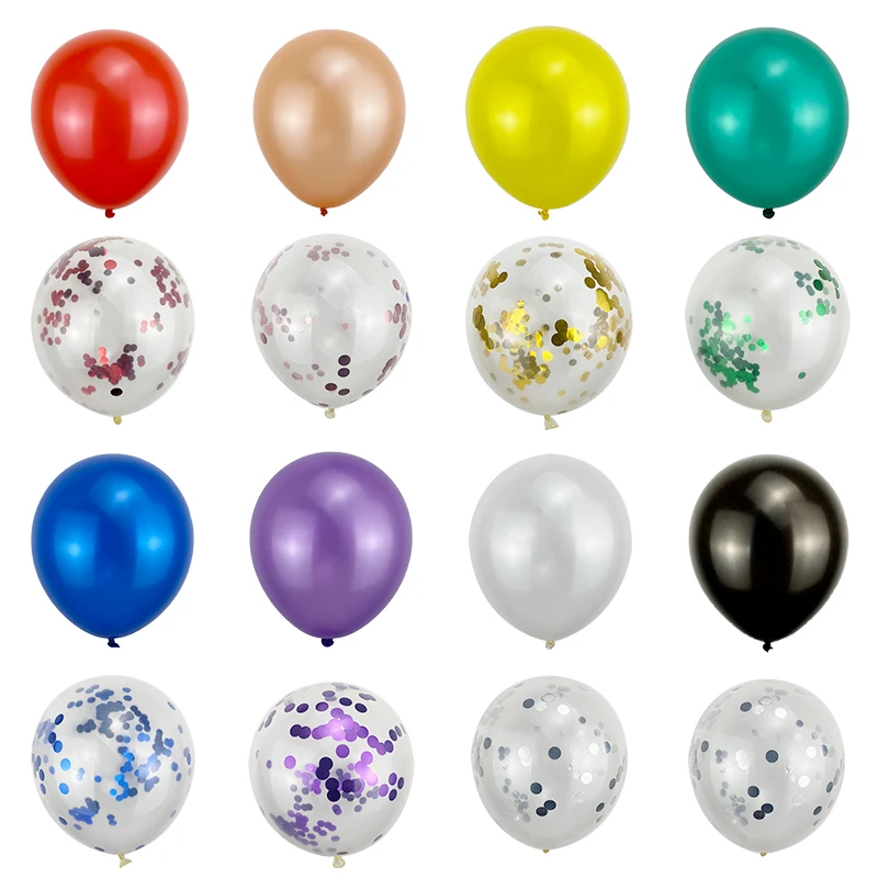 Воздушный шар &quotКонфетти&quot украшение Поставка на день рождения латексный