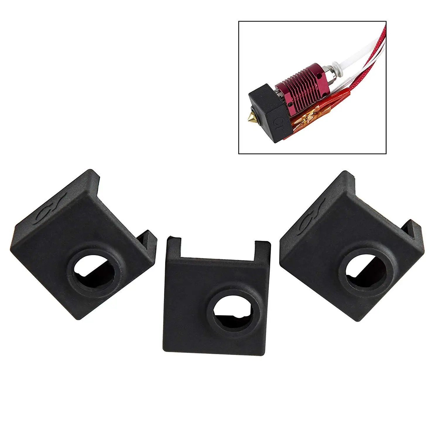 3d принтер Запасные части латунная сопло нагревательная трубка MK10 экструдер