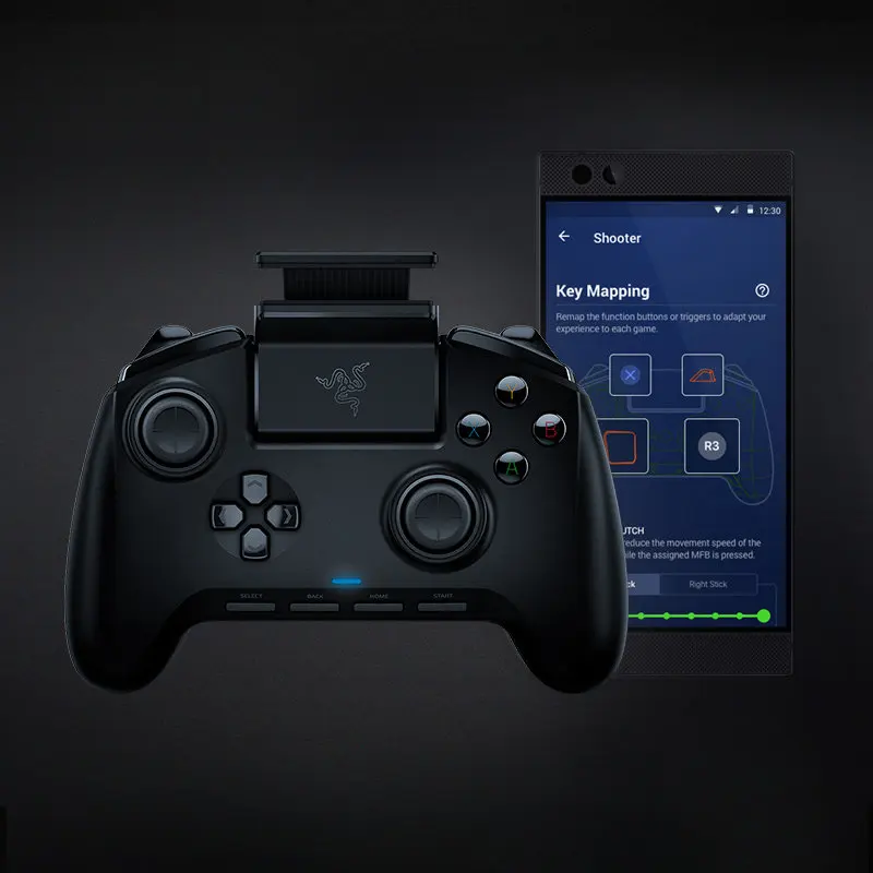 

Razer Raiju Mobile gaming controller for Android smartphone Bluetooth wireless /USB wired dual-mode professional gamepad