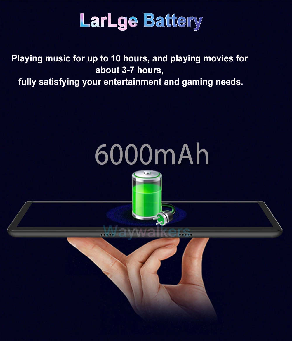 3g/4G LTE 10,1 дюймовый планшетный ПК Google store Android 9,0 Восьмиядерный 6 ГБ RAM128GB rom смартфон Android 9 wifi 1" игровые столы