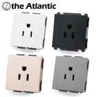 S Series- US модуль розетки питания Тип B для магнитного модуля сделай сам, свободная комбинация розетки, черный белый золотой серый