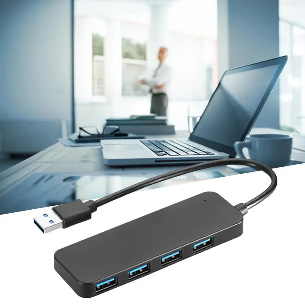 Usb-хаб 2 0/3 0 4-портовый концентратор ультратонкий портативный USB-разветвитель для