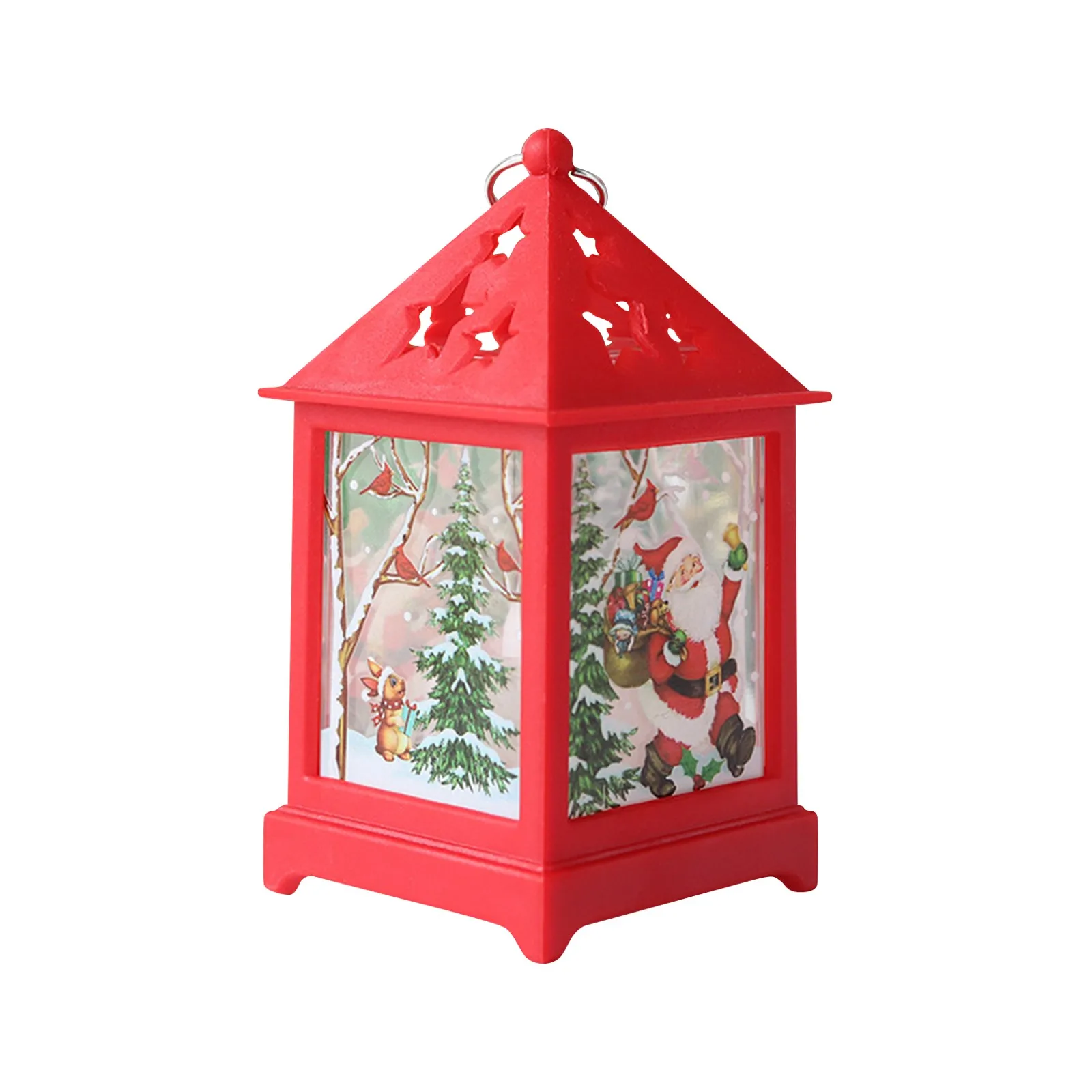 Рождественский Настольный подсвечник украшение для украшения праздничный