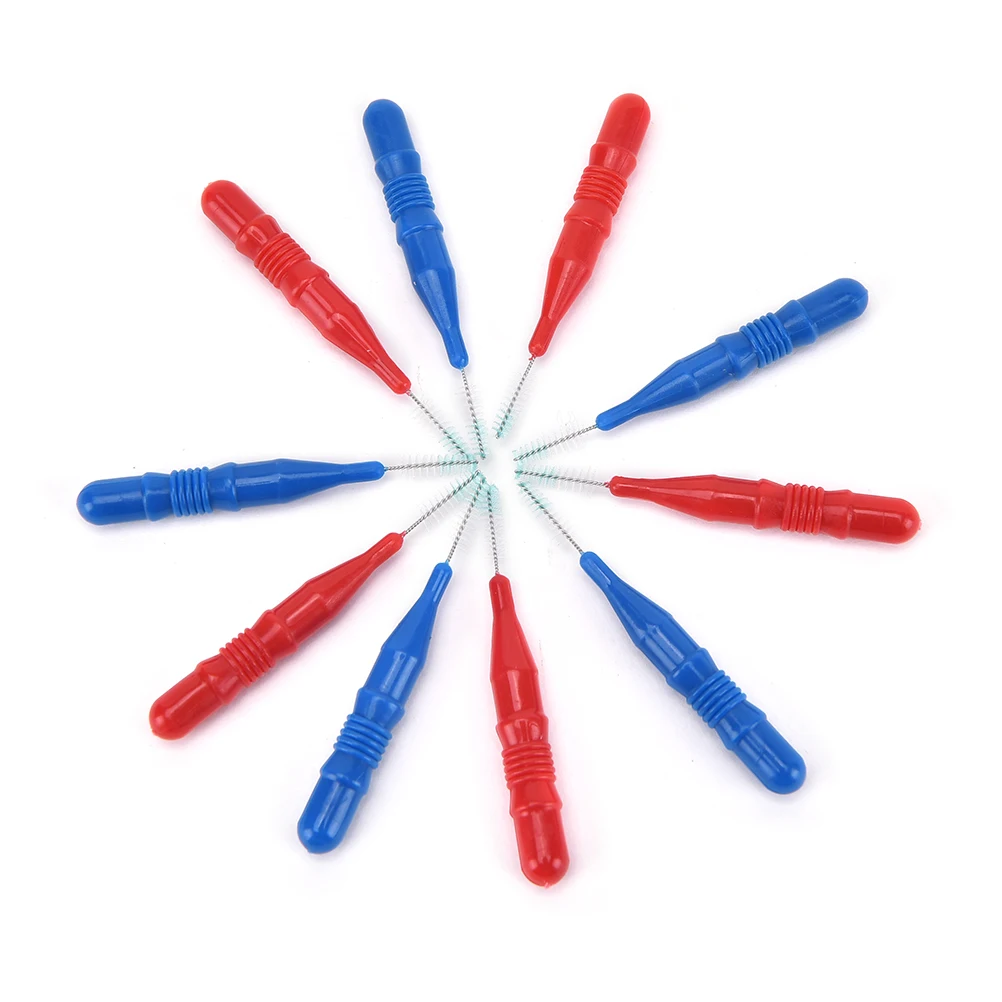 

50pcs/lot Oral Care Tooth Floss Soft Plastic Interdental Brush Toothpick Healthy for Teeth Cleaning Oral Hygiene Dental Floss