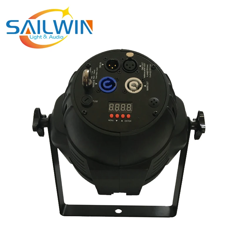 Заводская цена ROHS Quad 18*10W 4in1 RGBW/RGBA LED King Par Can Light AluminumPar для рождественской вечеринки