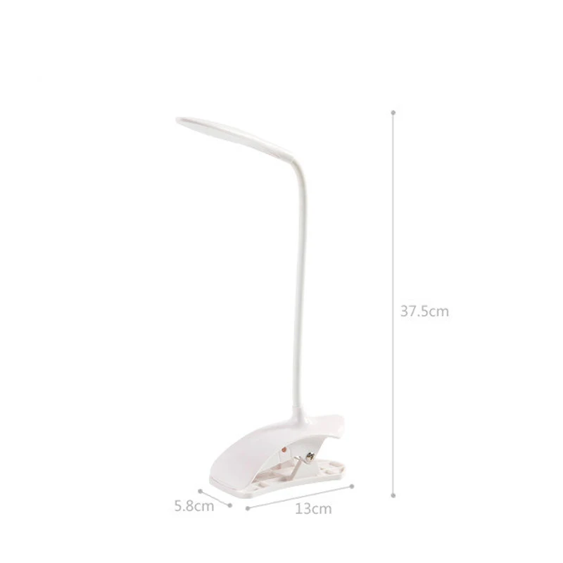 USB Led Настольная лампа с зажимом лампа настольная Гибкая защита глаз 14 светодиодов для прикроватной книги для чтения учебы офиса работы ребенка ночник