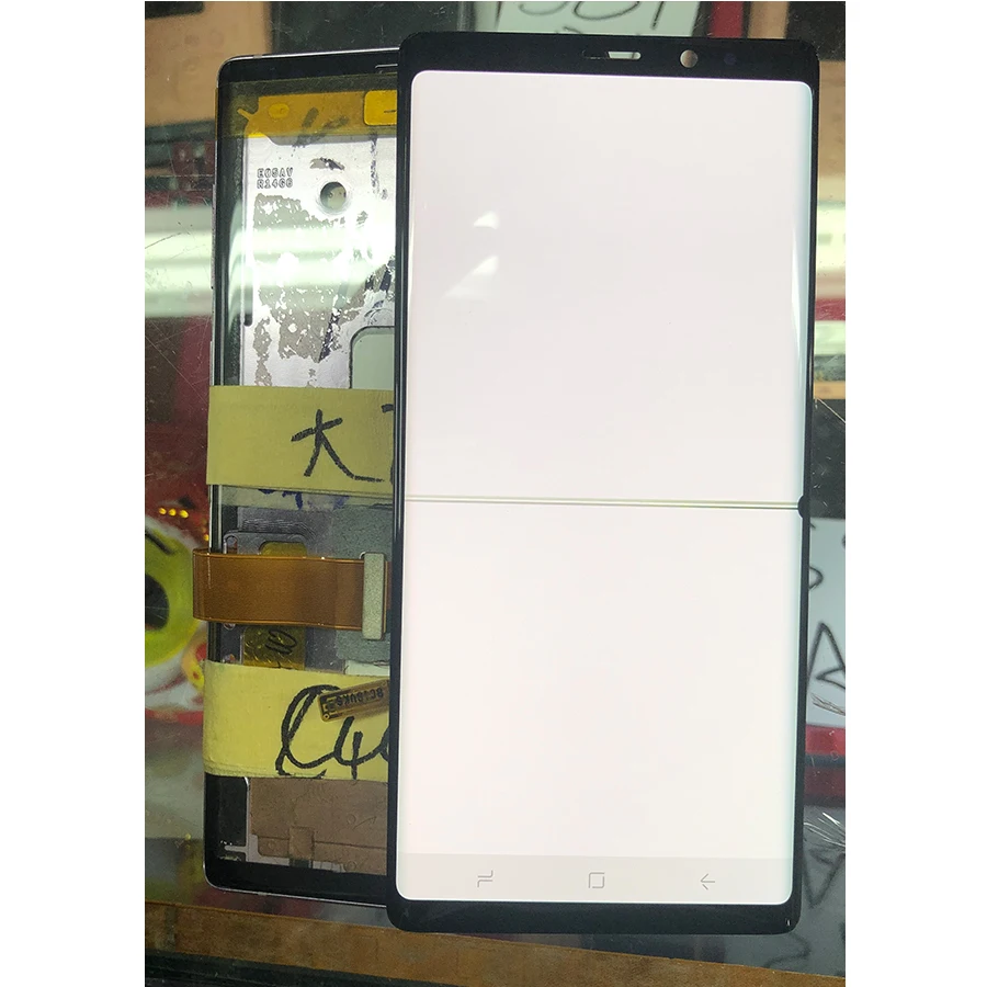 AMOLED с линией Note 8 Замена для SAMSUNG Galaxy 9 ЖК сенсорный экран дигитайзер черными