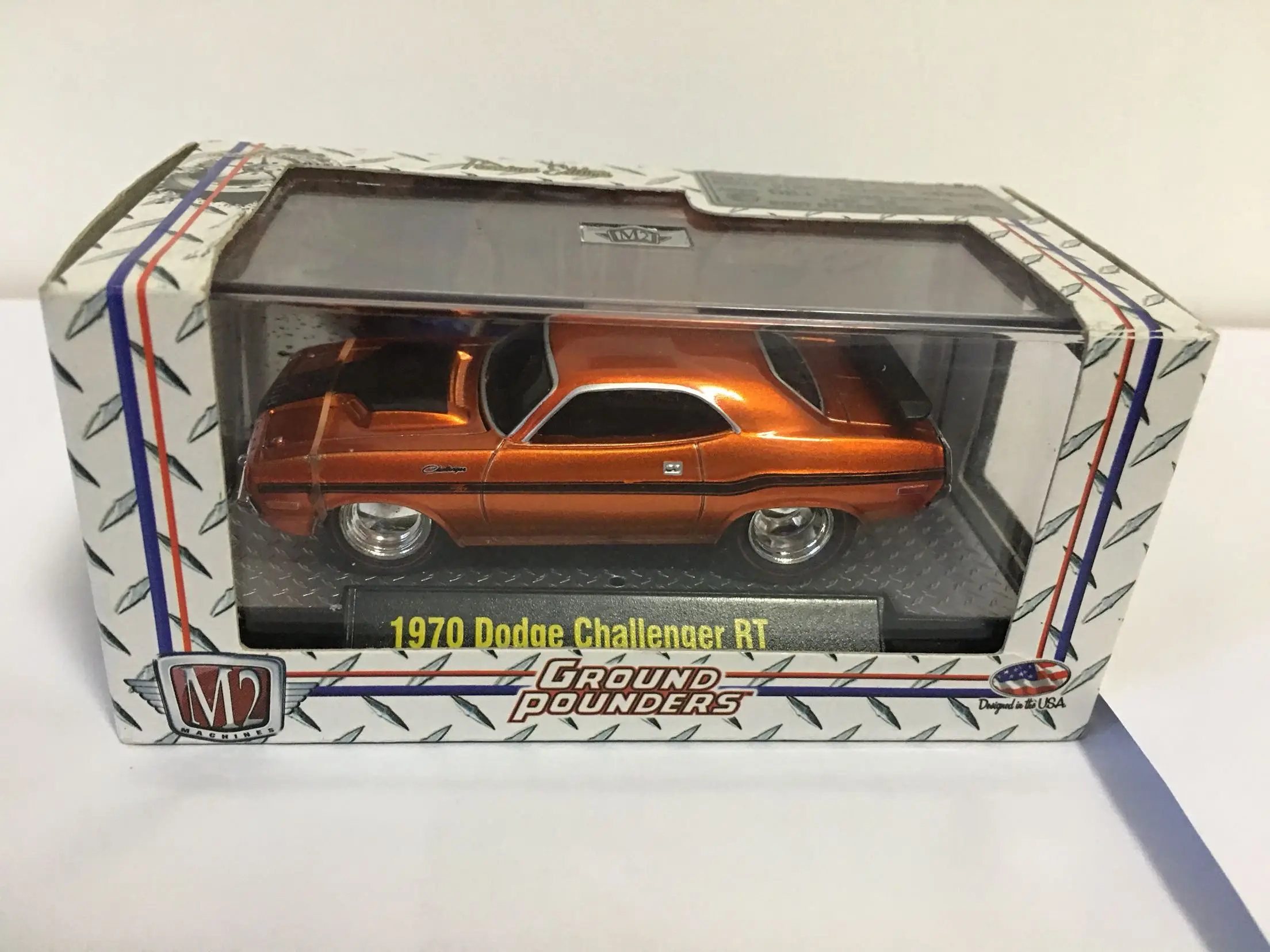 

m2 1/64 1970 Dodge Challenger RT Collection Metal Die-cast Simulation Model Cars Toys