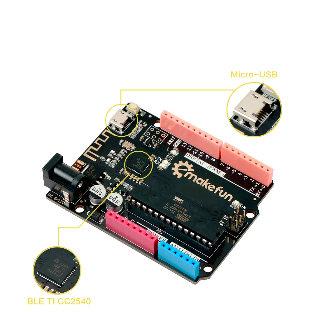 Keywish для Arduino Uno R3 макетная плата с микро-Интерфейс и Bluetooth 4 0 Беспроводной модуль