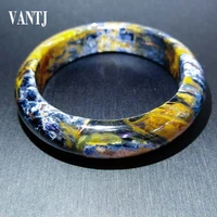 100 natural blue pietersite chatoyant bangle crystal healing gemstone for women party wedding jewelry gift from namibia