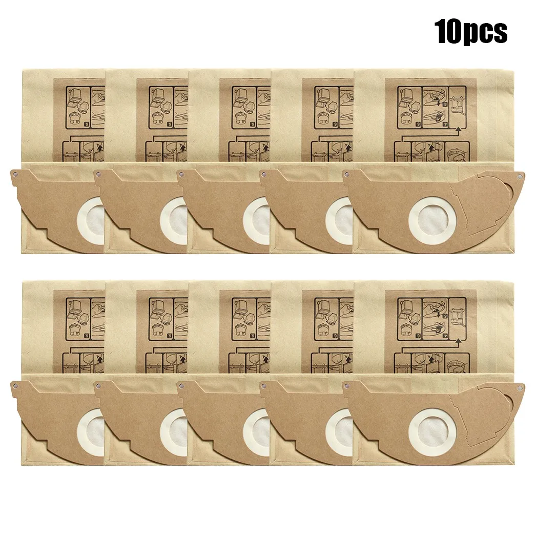 

WD2250 Dust Bags A2004 A2054 Fit For KARCHER Household Supplies MV2 Paper