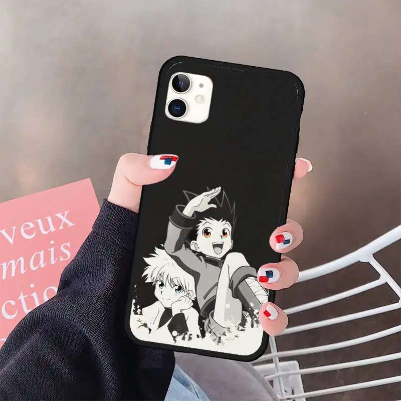 

Hunter X Hunter Killua Zaoldyeck Phone Case for iPhone 11 12 pro XS MAX 8 7 6 6S Plus X 5S SE 2020 XR mini