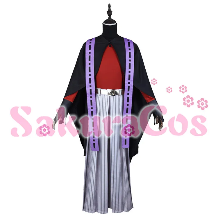 

[STOCK] Anime Demon Slayer/Kimetsu no Yaiba Douma Kimono Outfit Cosplay Costume Full Set Unisex Halloween FreeShipping 2020.