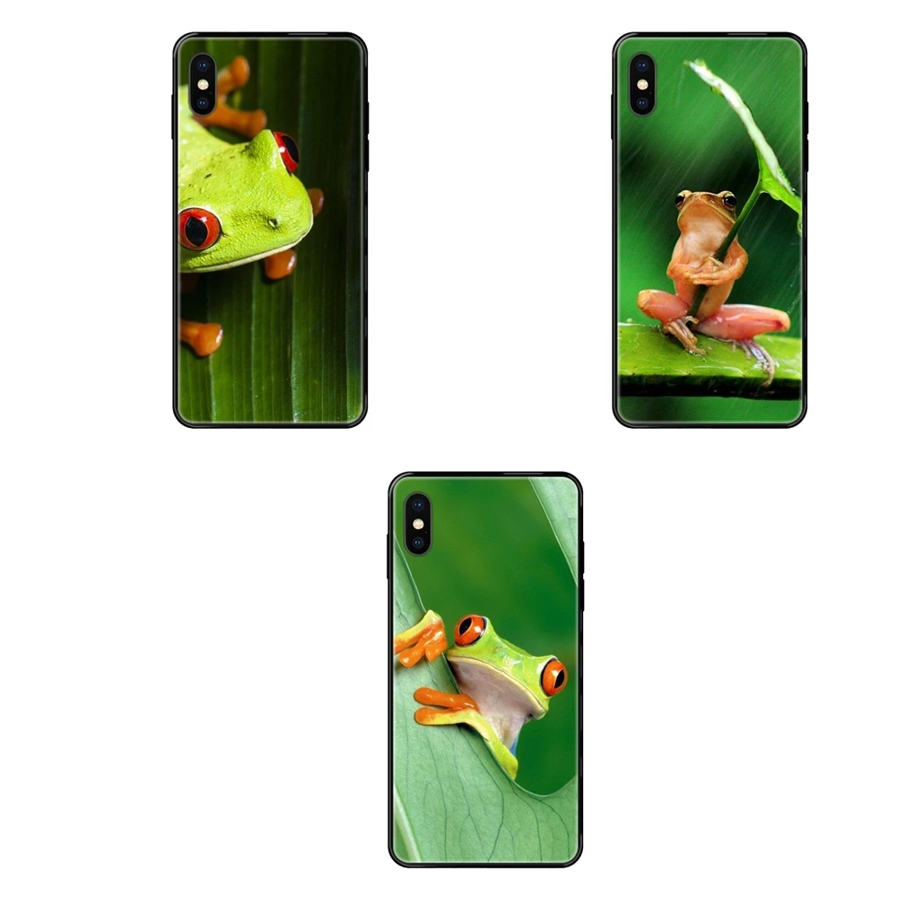 Симпатичная зеленая лягушка для Samsung Galaxy A5 A6 A7 A8 A10 A10S A20 A20S A20E A21S A30S A40 A50 A70 A71 A70E