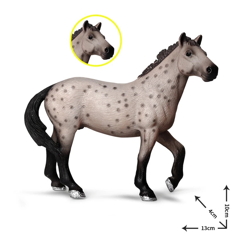 

Pvc Solid Animal Horse Model Doll Toy Simulation Horse Figurine Toy Ranch Horse Doll Toy