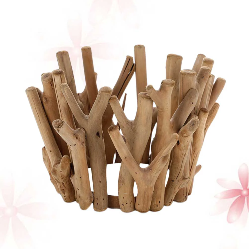 Фруктовый поднос в стиле Driftwood 1 шт. из натурального дерева для закусок и конфет