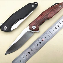 EDC Poaket складной нож KESIWO KH10 D2 шлифовальное лезвие G10/деревянная