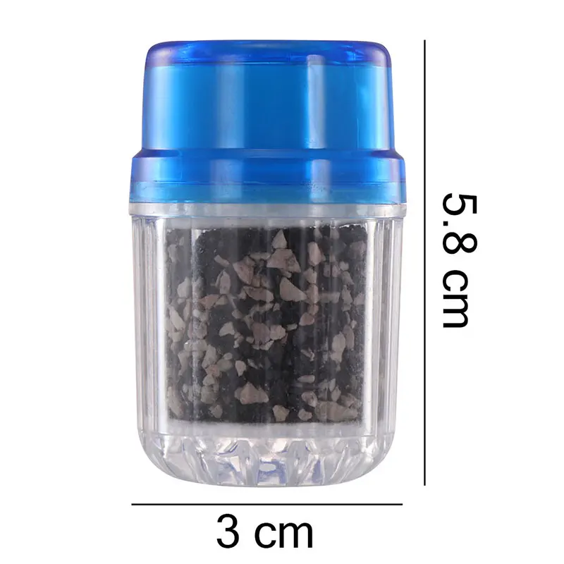 

2pc Hot Kitchen Activated Carbon Water Filter Faucet Tap Household Water Purifier Remove Rust Sediment Filtering Suspended