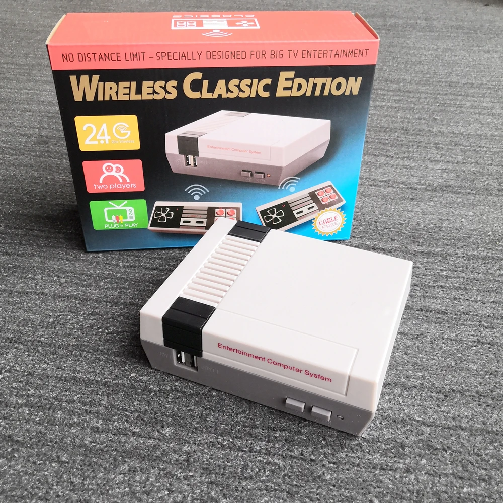 PLAYGO Video Game Console 8 Bit TV Player Built in 620 Games Dual wireless for Two players Retro Mini Machine | Электроника