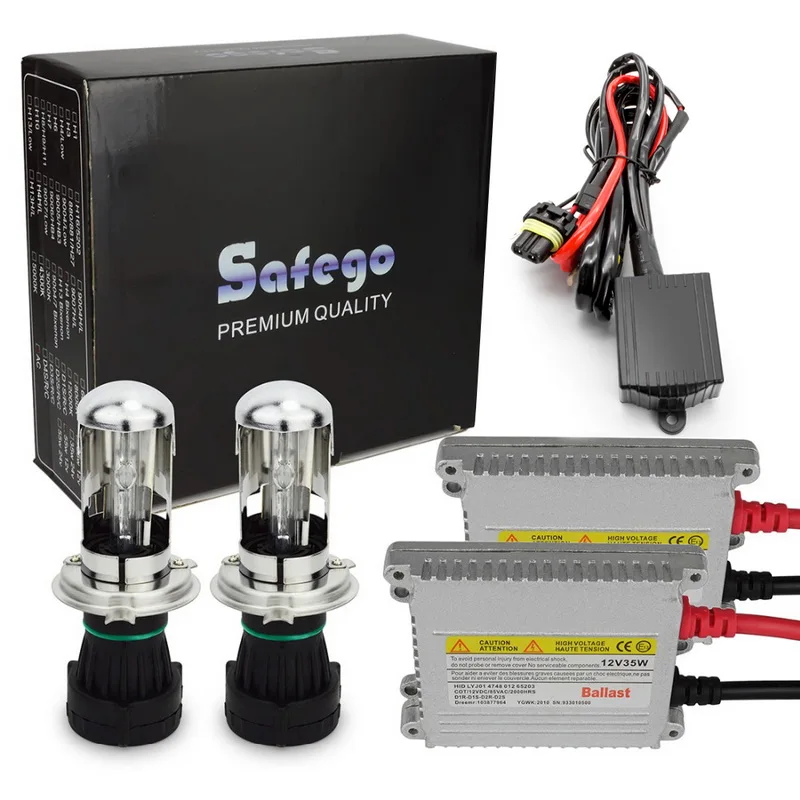 Автомобильный источник света 12v 35w H4 xenon H4-3 H13 H13-3 9004 9004-3 9007 HID hi/lo bixenon 4300K 5000K 6000K 8000K