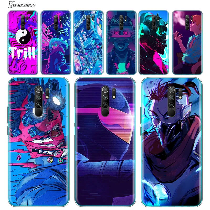 

Transparent Cover Cool technology colorful For Xiaomi Redmi K40 K30i K30T K30S K30 K20 10X GO S2 Y2 Pro Ultra Phone Case