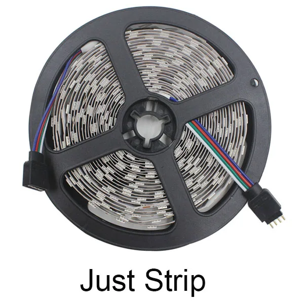 5M 2835 RGB WIFI LED Strip light Waterproof 10M 15M 5050 Led Ribbon Tape With WIFI Wireless Controller DC 12V Adapter Stripe Kit - Испускаемый цвет: Just Strip