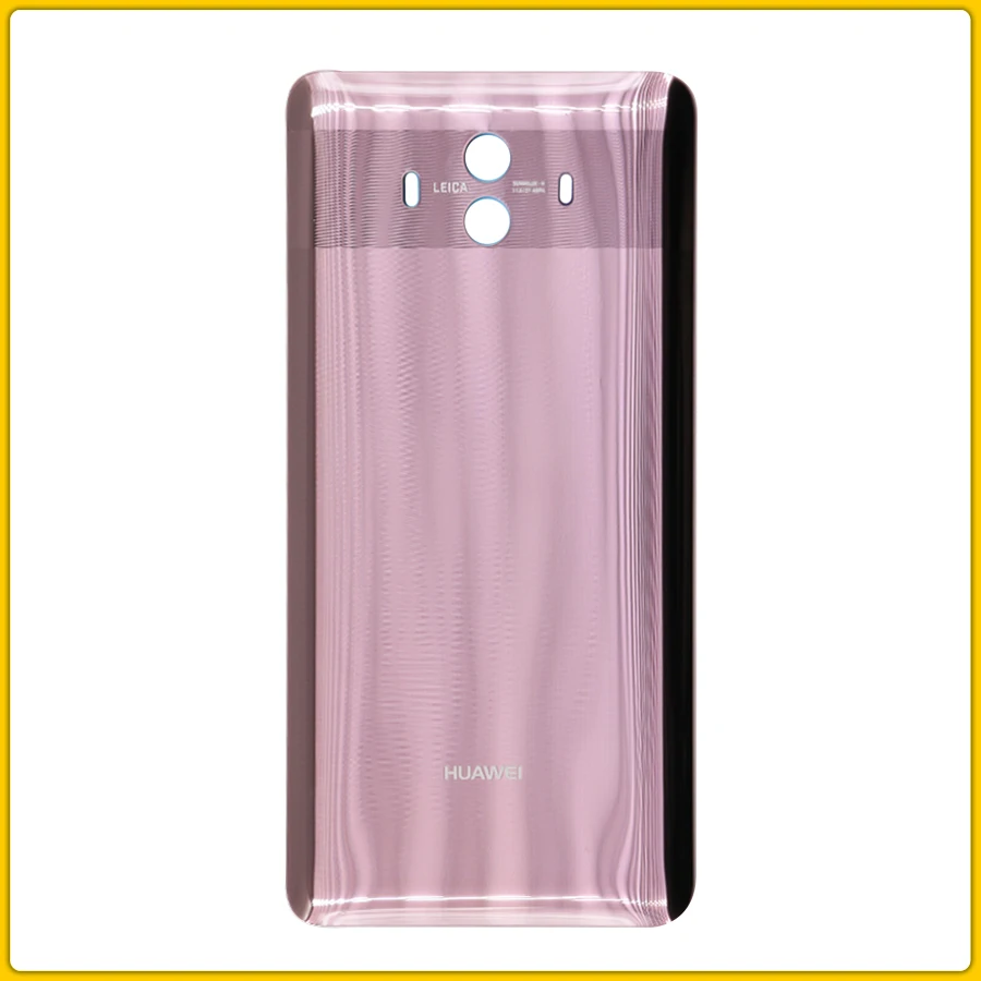 Mate 10 Mocha Gold Чехол для задней крышки mate 10 для huawei mate 10 mate 10 Pro, крышка для батареи, задняя крышка для задней крышки, стекло, запасные части - Цвет: Mate 10 Mocha Gold