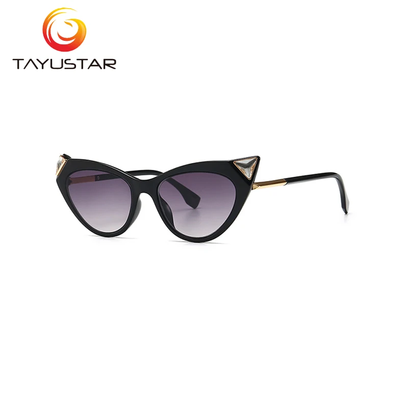 Женские солнцезащитные очки кошачий глаз MEESHOWSTAR модные роскошные 2020 в стиле