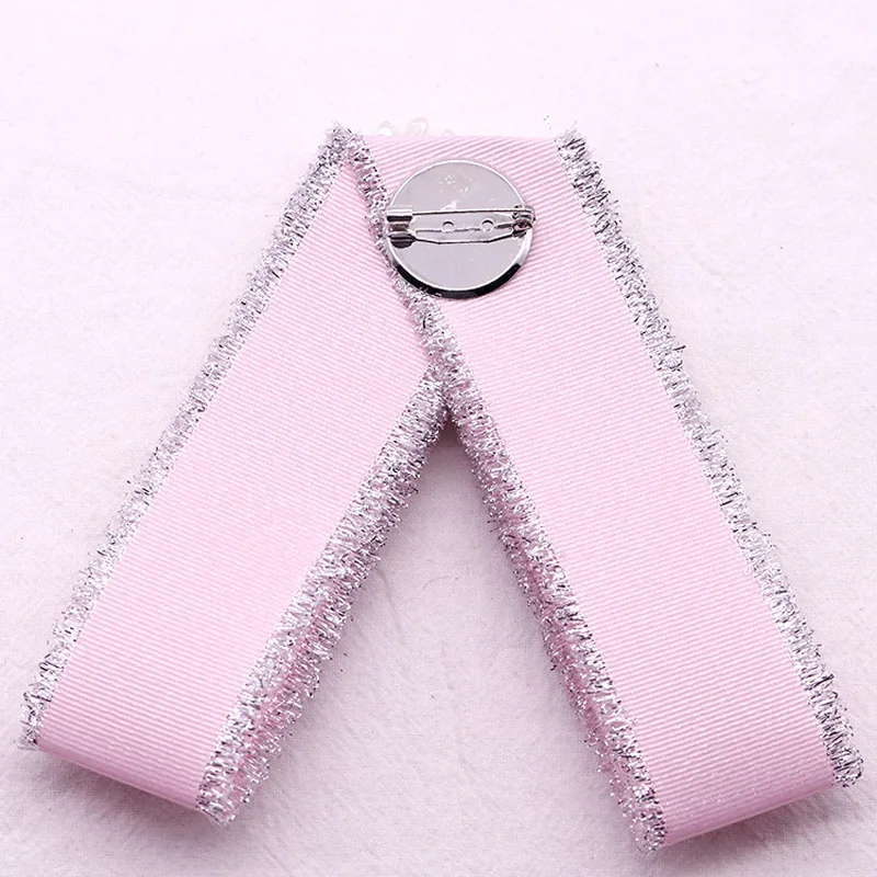 2020 Мода Броши Милая брошь в виде цветка с жемчугом рубашка галстуком бабочкой