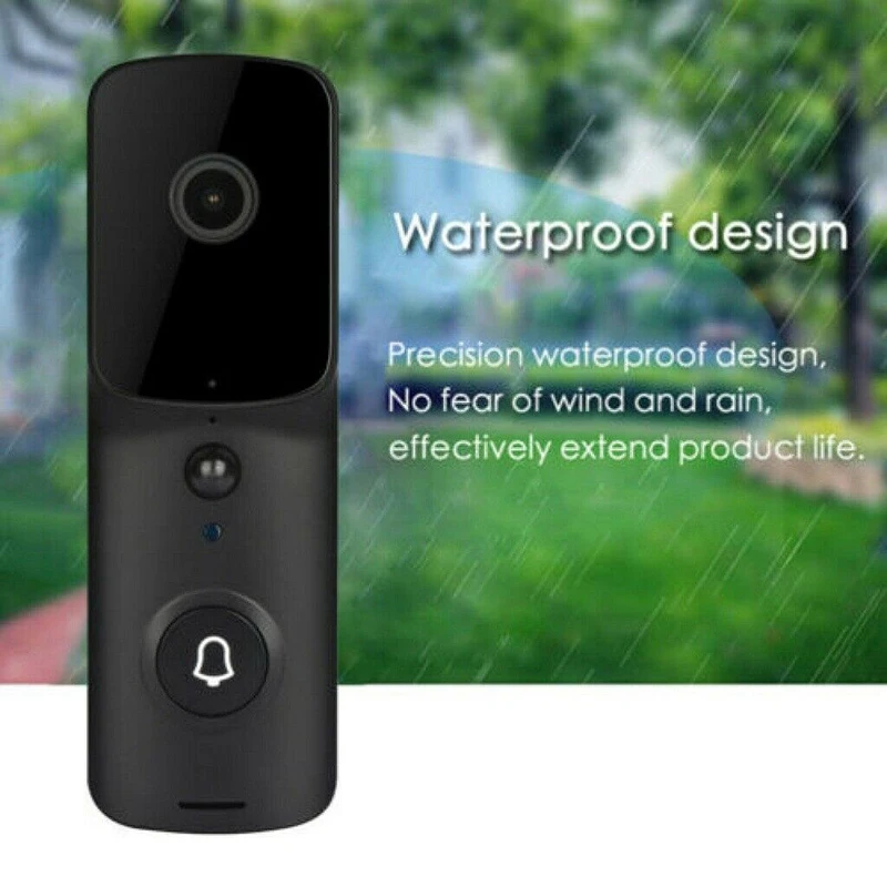 

1080P Smart беспроводной домофон Wi-Fi Камера двери кольцо Поддержка двухстороннее аудио дверной звонок умный дом безопасности аксессуары