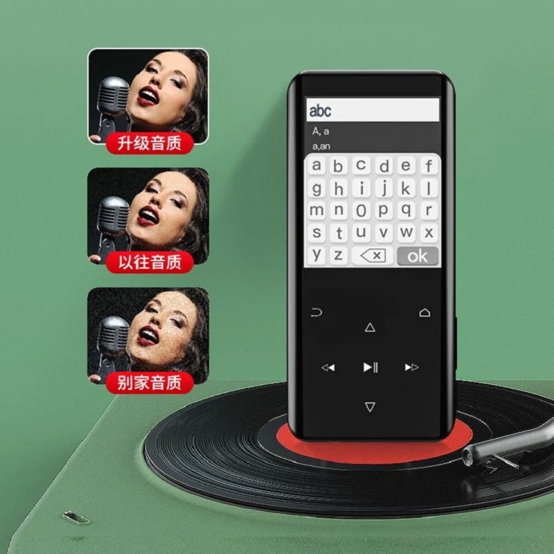 RUIZU D25 Bluetooth 5 0 MP3 плеер 16G/32G 2 4 автофара изогнутой формы для Экран Портативный
