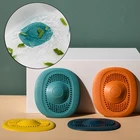 Ситечко для раковины, силиконовая противозасорная герметичная стопор для слива, кухонная раковина, стопор для волос, ситечко, сливная пробка HANW88