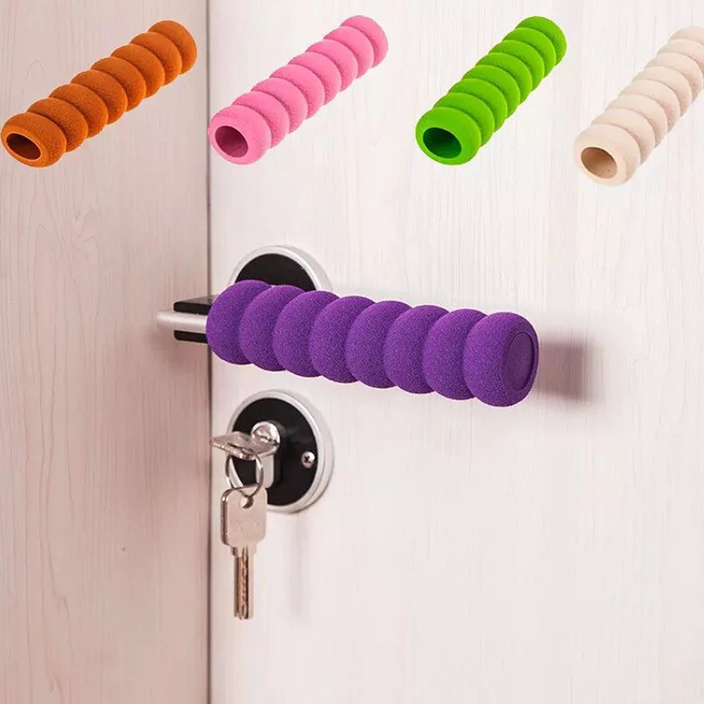EVA противоскользящие спиральные перчатки для дверных ручек защитный чехол