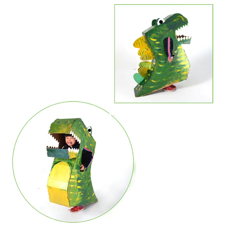 3D пазл сделай сам граффити замок игрушка для транспортировки мультяшный дом