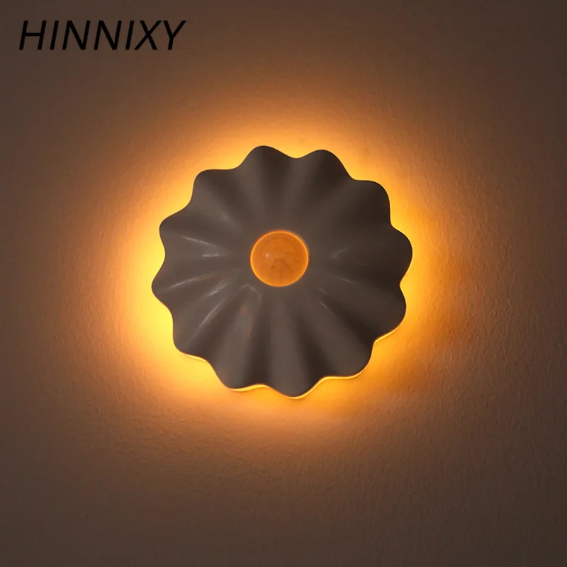 Hinnixy креативный прикроватный светильник с корпусом управления движением