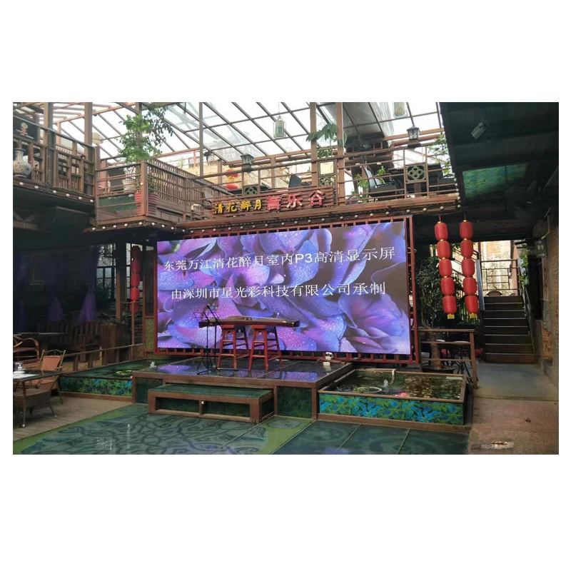 Koop Pitch 3Mm Led Video Wall Tela De Led Indoor P3 Scherm Panel