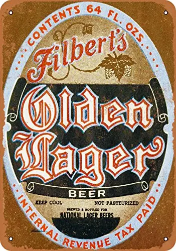 

Metal Sign - Filbert's Olden Lager Beer - Vintage Look