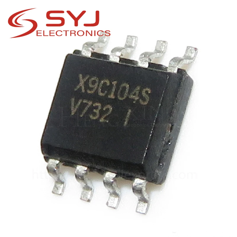 5 шт./лот X9C104SI X9C104S X9C104SZI цифровой потенциометр X9C104 IC SOP-8
