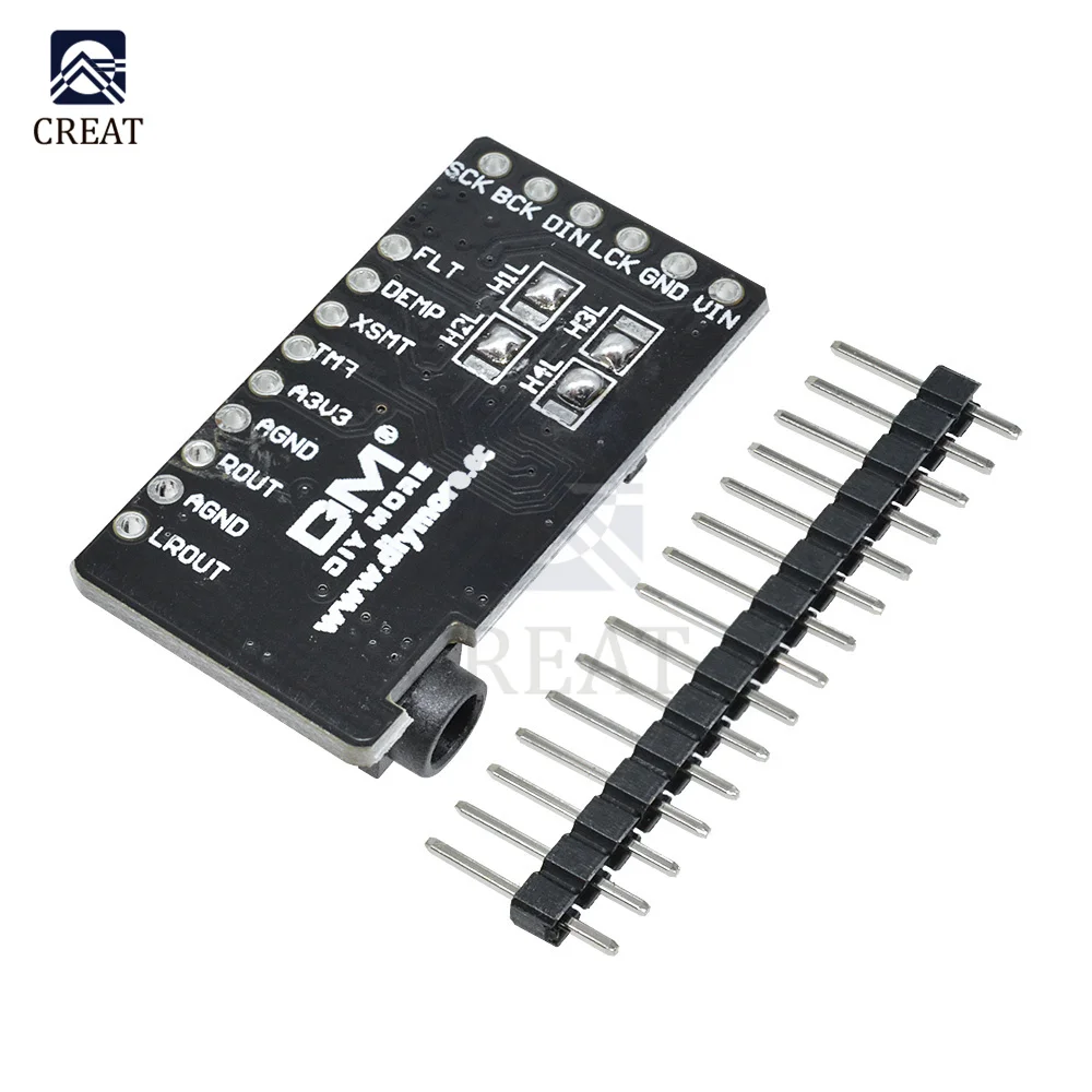 GY-PCM5102 I2S интерфейс PCM5102 DAC декодер модуль плеера для Raspberry Pi с контактом |