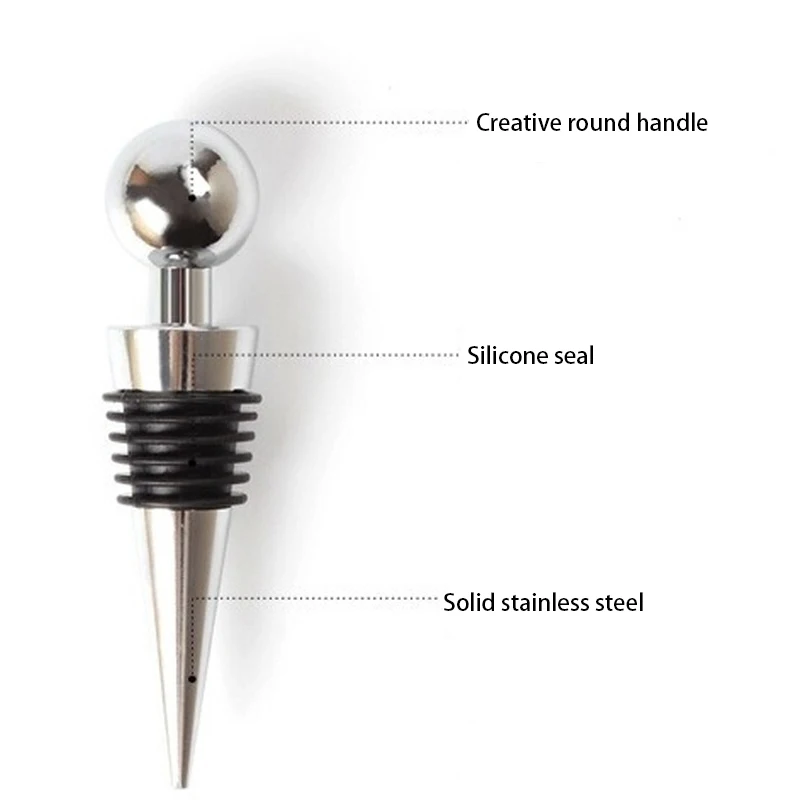 Винные пробки из нержавеющей стали для домашнего использования качественные