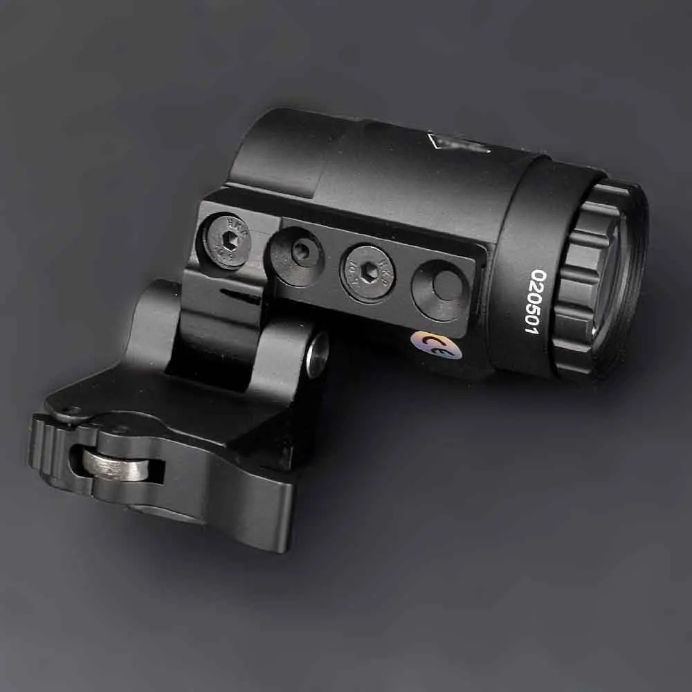 Тактический прицел с красной точкой 3x лупа подходит для прицела Aimpoint откидной на